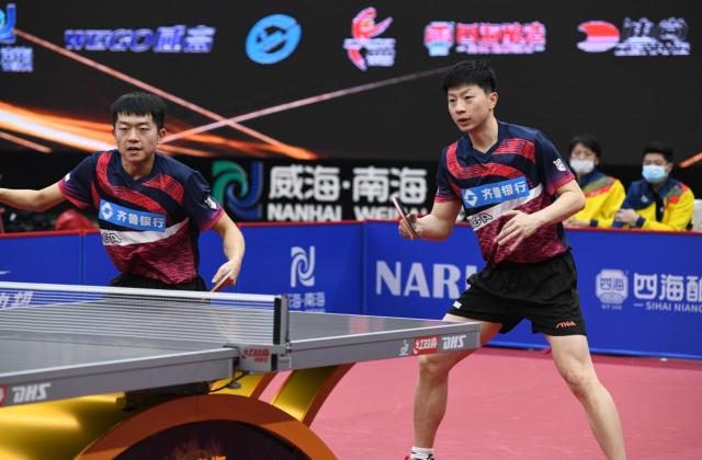 爱游戏全站-马龙助山东获乒超男团第一阶段头名 三队并列第二